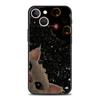 Cute Cat Phone Case Cover for iPhone 17 16 15 14 13 12 11 Pro Max 17 Air Plus Shockproof Soft TPU Shell Fundas Capas Coque Bags