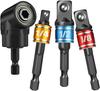 105 Degree Electric Turning Drill Tool Accessories Hexagonal Shank Conversion Square Head Extension Rod