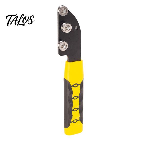 Heavy Duty Wire Roller Straightener, Wrapping Tool, Metal Manual Electrical Box Cable Routing Tool Terminal Paralleling Tubing Straightener for Copper