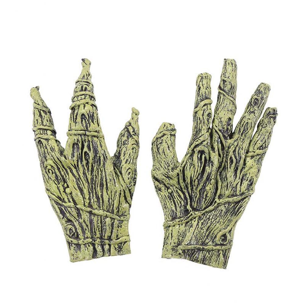 Водонепроницаемые перчатки оборотня, имитация, виниловые, реквизит для макияжа для вечеринки, перчатки для косплея на Хэллоуин, карнавал