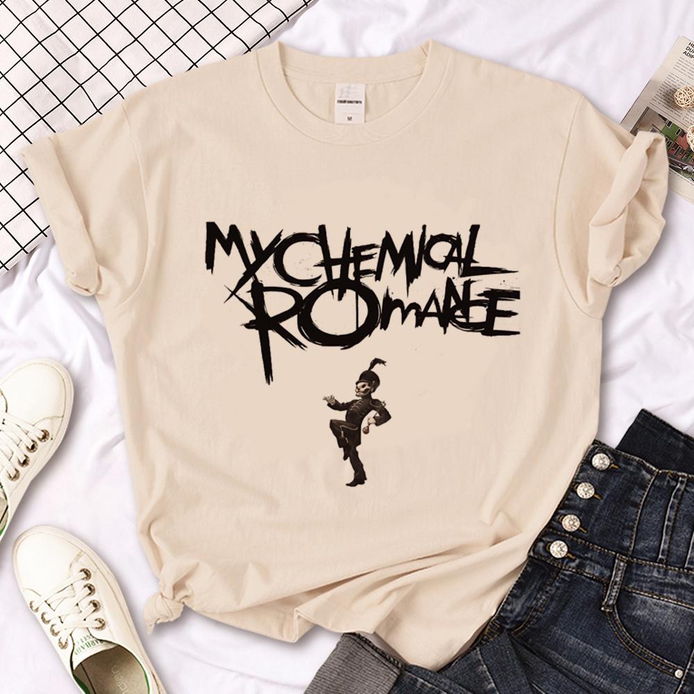 Мужская футболка My Chemical Romance Y2K летний топ для мальчика забавная одежда