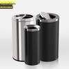 JINGZHOUSHIBANG Commercial Stainless Steel Round Waste Bin