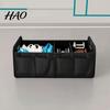 Portable Car Organizer Trunk Organizer, Partitioned Compartments Design, Durable Waterproof Storage Box Oxford Cargo Container for Vehicle And