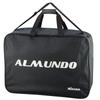 Сумка для мячей MIKASA размера M, волейбольная, футбольная, 6 предметов, черная, ALMUNDO (с логотипом) AC-BGM60-BK-ALMD