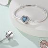 100% Серебряный Браслет Подходит для Оригинальных Бусин-Подвесок DIY Изготовление Украшений Ослепительная Цепочка с Цирконами Браслет Для Женщин