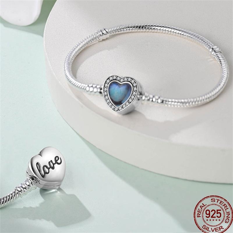 100% Серебряный Браслет Подходит для Оригинальных Бусин-Подвесок DIY Изготовление Украшений Ослепительная Цепочка с Цирконами Браслет Для Женщин
