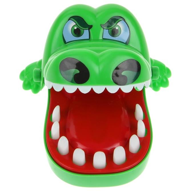 Crocodile Caiman at the Dentist's Sick Tooth Arcade Game for Family Children