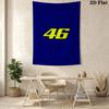 Rossi Code Wall Tapestry Aesthetic Wall Hanging Printed Fabric Blanket Decorative Tapestries for Bedroom Living Room Home Decor