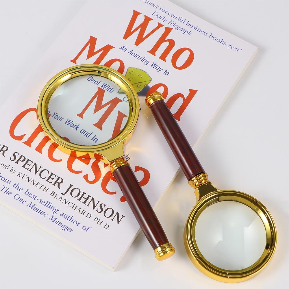 10X Reading Book Loupe Handheld Science Tool Magnifier Loupe Magnifying Glass Reading Newspaper