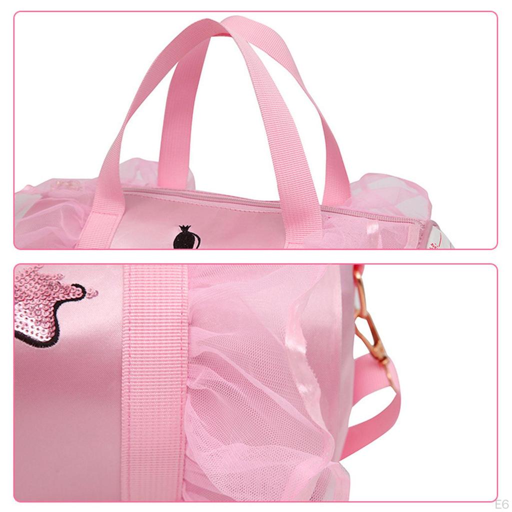 Балетная танцевальная сумка-балерина, легкая сумка-пачка для детей, дорожная сумка