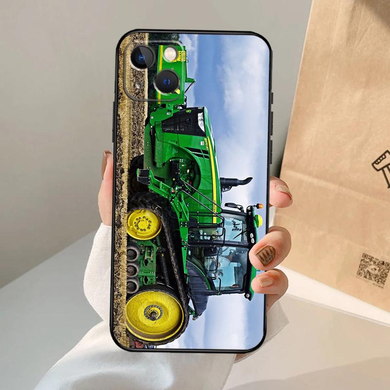 Чехол для телефона Трактор Сельскохозяйственная техника Для iPhone 17 Air 16 15 14 13 11 12 Pro Max 13 12 mini 15 16 Plus 16e Чехол