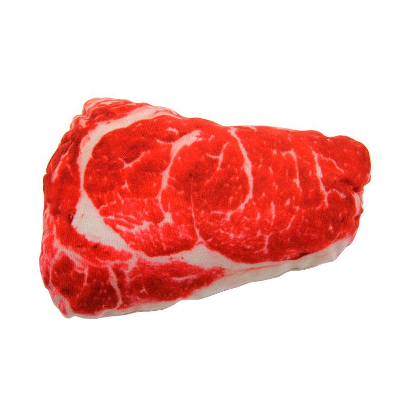 Pet Products Interactive Dog Toy Plush Vegetable Drumstick Simulation Food Squeaky Organic Toys for Dog Pet Dog Chew Toys