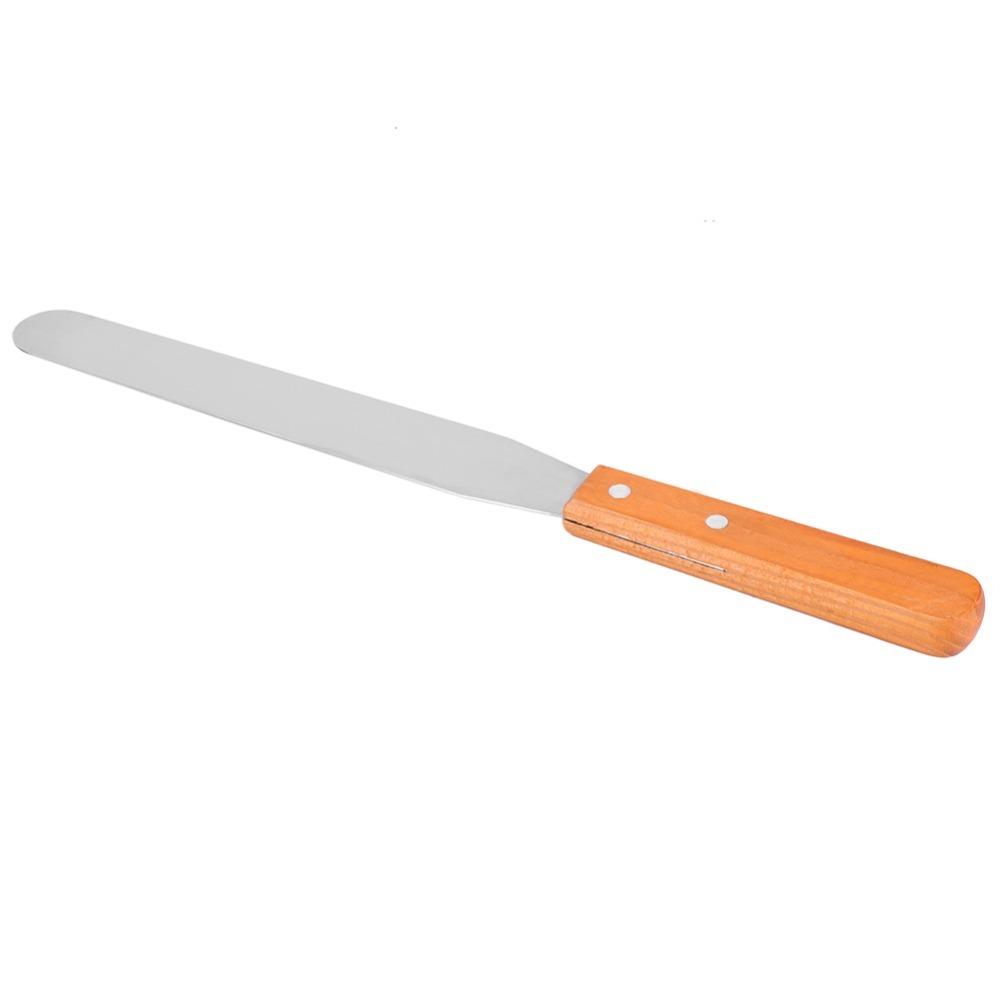Straight Blade Cake Icing Spatula Stainless Steel Bread Cream Scraper Baking Pastry