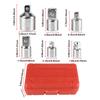 1/4 3/8 1/2 3/4 Inch Reducer CR-V Steel Socket Ratchet Converter Adapter 6PCS Impact Socket Set Wrench Joint