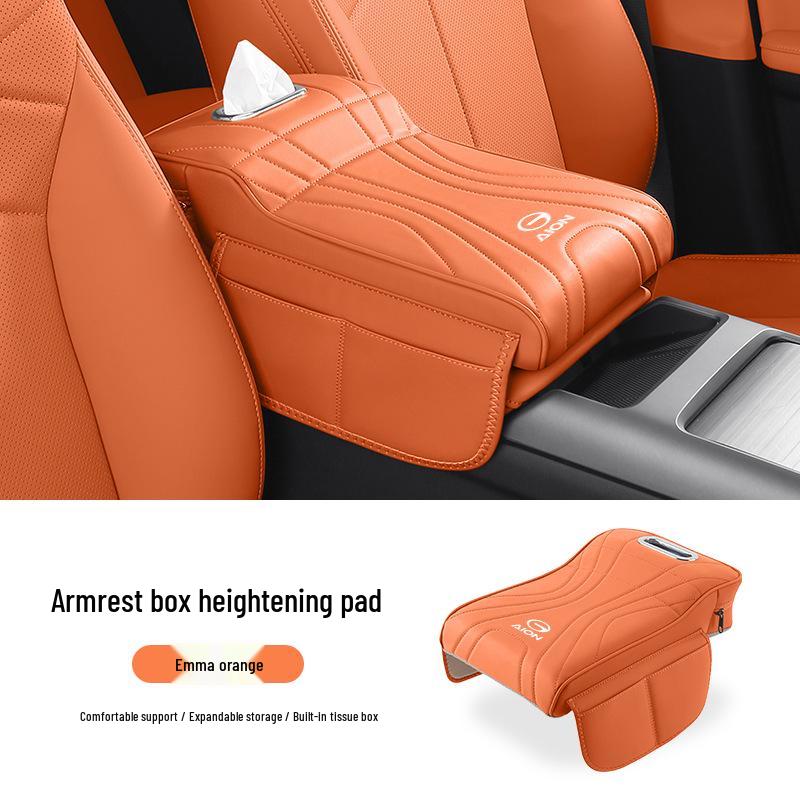 AION Y Y+ Car Console Tissue Holder & Storage Armrest Pad