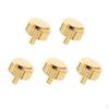 Корона из золотой стали, 5 шт., прочная для ремонта часов, сборка своими руками - мм