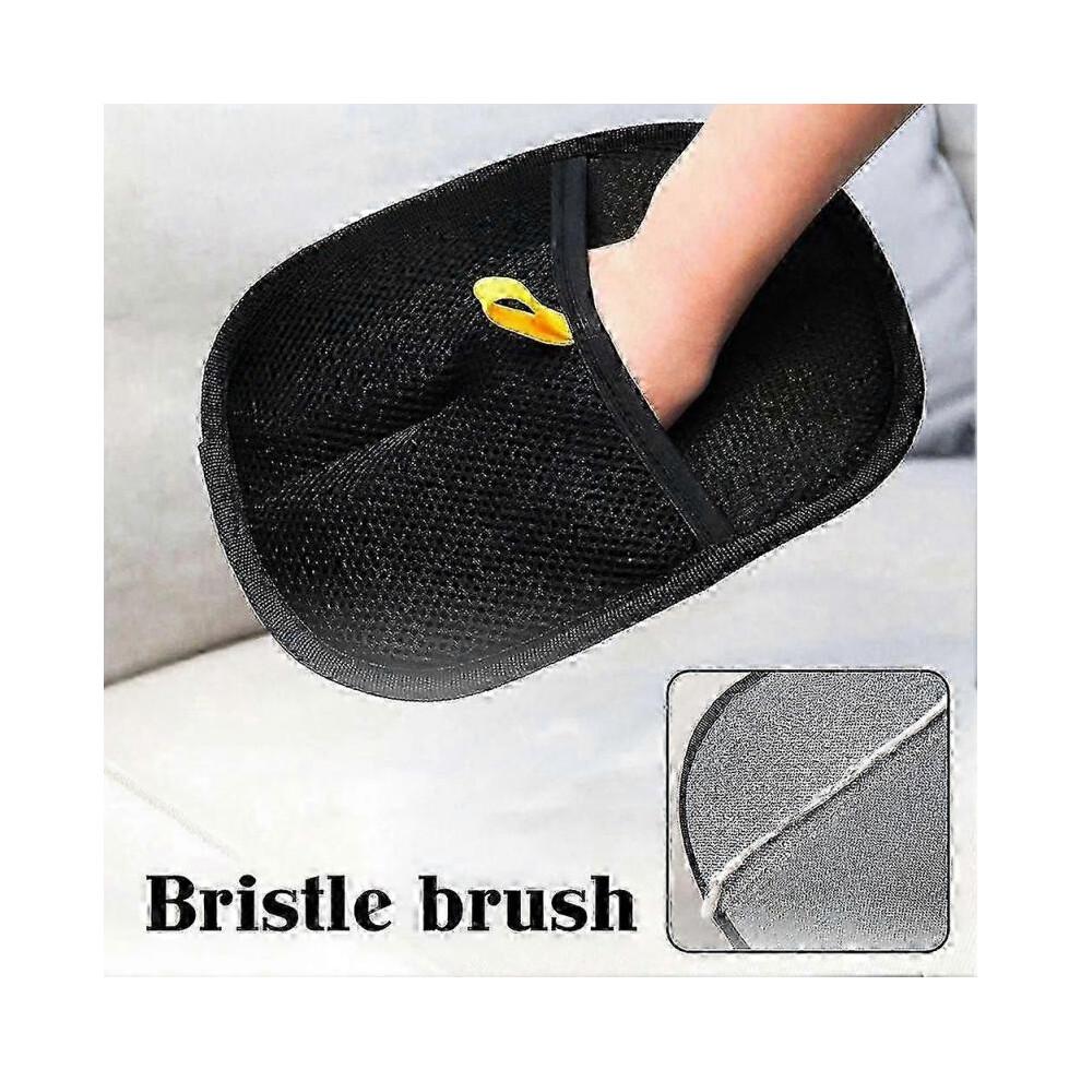 Anti-Static Grooming Gloves for Pets, Double-Sided Quick Pet Hair Remover Mitt, Removes Fur from Pets, Furniture & Clothing & Fabric