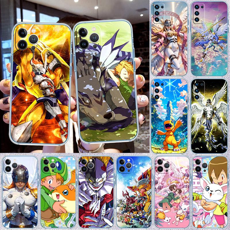 Angel D-Digimons Phone Case for Motorola Moto G10 G20 G30 G31 G32 G34 G35 G41 G42 G50 G51 G52 G55 G60 G60S G62 G71 G72 G75