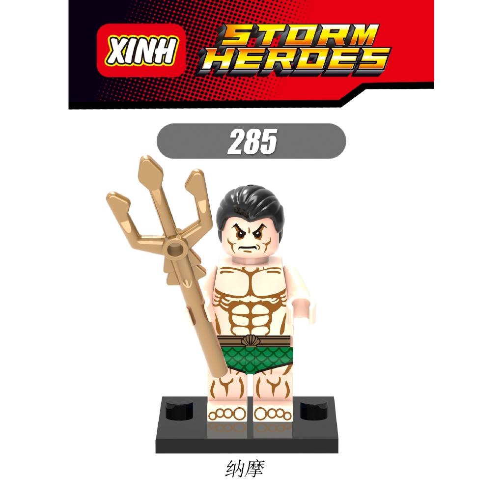 Минифигурки Namor Mckenzie, лунный рыцарь, строительные блоки, детские игрушки X0117