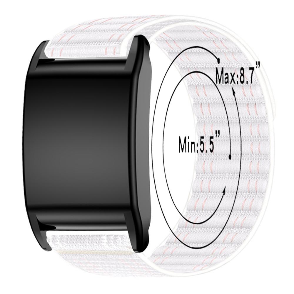 For WHOOP 4.0 Stylish Nylon Wrist Strap Magic Tape Loop Band with Protective Case