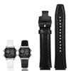 Для Casio Retro Small Square A159W-N1 A158WA A168 A159 AE1200 AQ230 700 Ремешок для часов из натуральной кожи Выпуклый 18 мм умный ремешок
