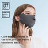 Breathable Cycling Face Mask Thin Face Cover Soft Ice Silk Face Mask  Summer