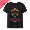 Guns N Roses Theme women Shirts Clothes Top Y2k Tops women Short Sleeve T-shirt Streetwear Harajuku Pride Tops Tees