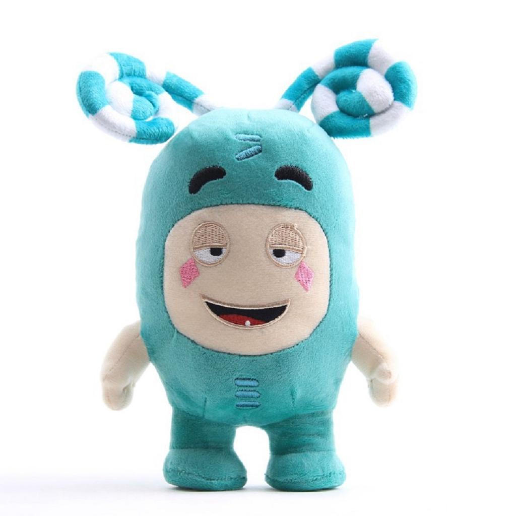 8 шт./Лот Oddbods Мультяшные Плюшевые Игрушки Мягкая Детская Игрушка Коллекция Детская Кукла Рождественский Подарок на День Рождения Украшение Дома 18 см-24 см