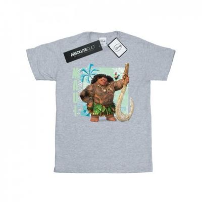 Женская/дамская футболка бойфренда Moana Maui Cotton