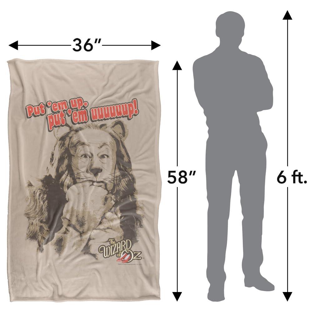The Wizard Of Oz Put ´Em Up Logo Soft Touch Blanket
