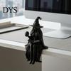Модель Фэнтези Персонажа 3D Печатная Фигурка Гадалки, Хэллоуин Мистическая Цыганская Статуэтка для Полки Темный Стиль Домашний Декор Настольный Дисплей,