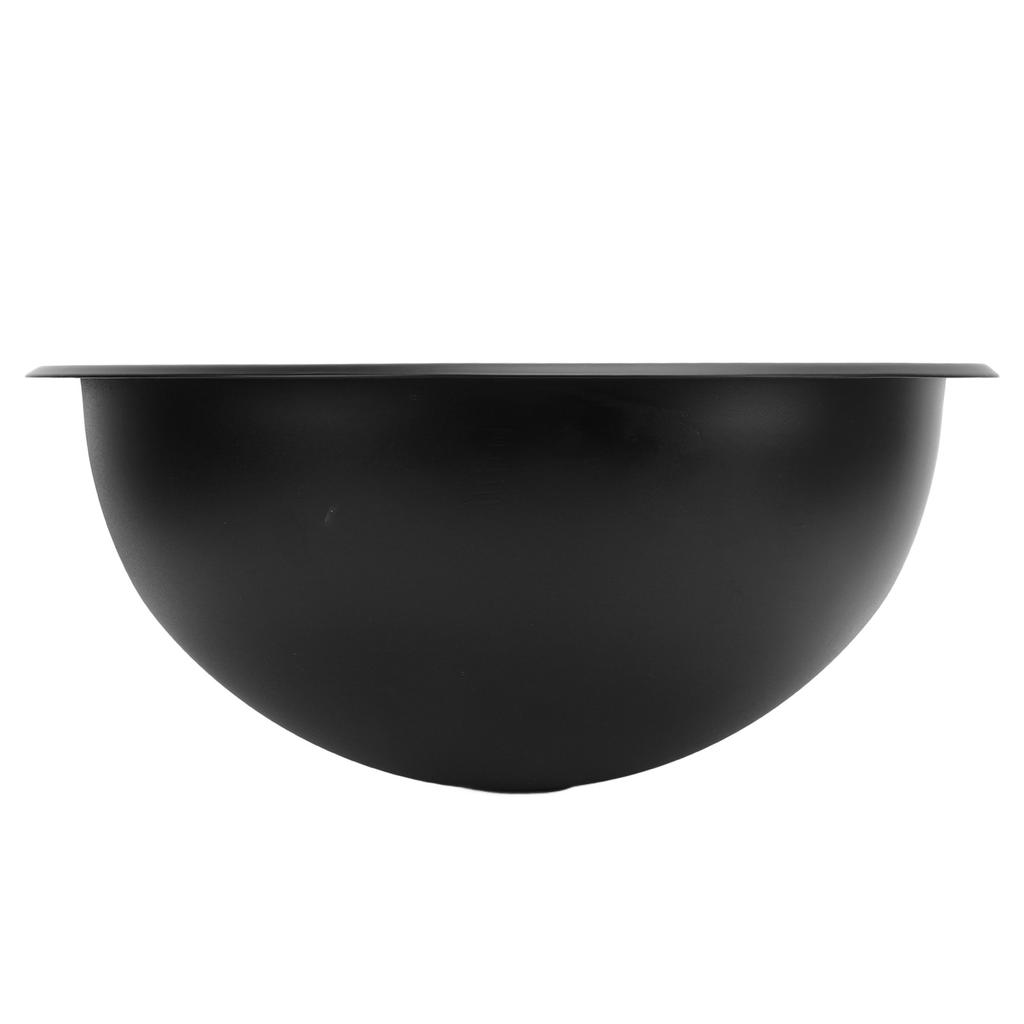 Круглая раковина из нержавеющей стали 12 дюймов, круглая овальная чаша с выпускным отверстием для слива 40 мм для лодки, каравана, дома на колесах