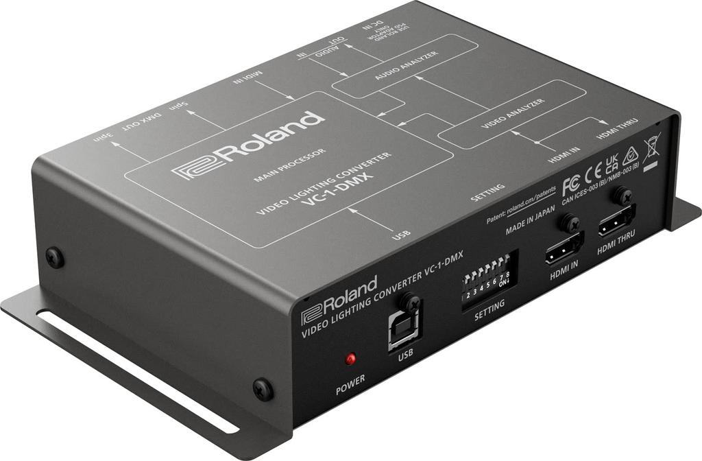 Roland Roland Video Lighting Converter - VC-1-DMX