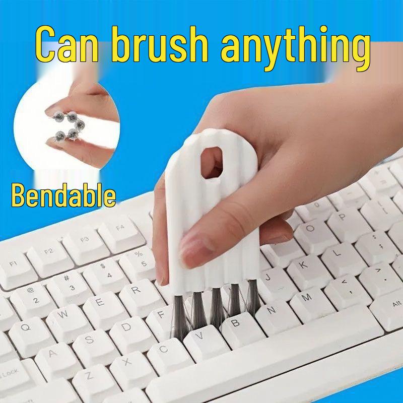 Japanese-Style Multi-Functional Cleaning Brush for Home: Cup, Lid, Thermos, Rubber Ring, and Nipple Bottle Cap Cleaner