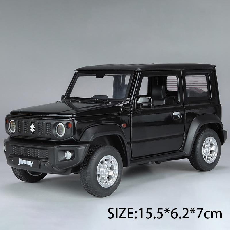 New 1:24 Simulation Alloy Car Model Die-cast Metal Off-road Vehicle Car Model Sound and Light Simulation Collection Ornaments Children's Toys Gift