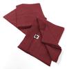 Lot de 3 serviettes de table "Gaïa" 40 x 40 cm "Gaze de Coton" - Gaïa Lie de Vin