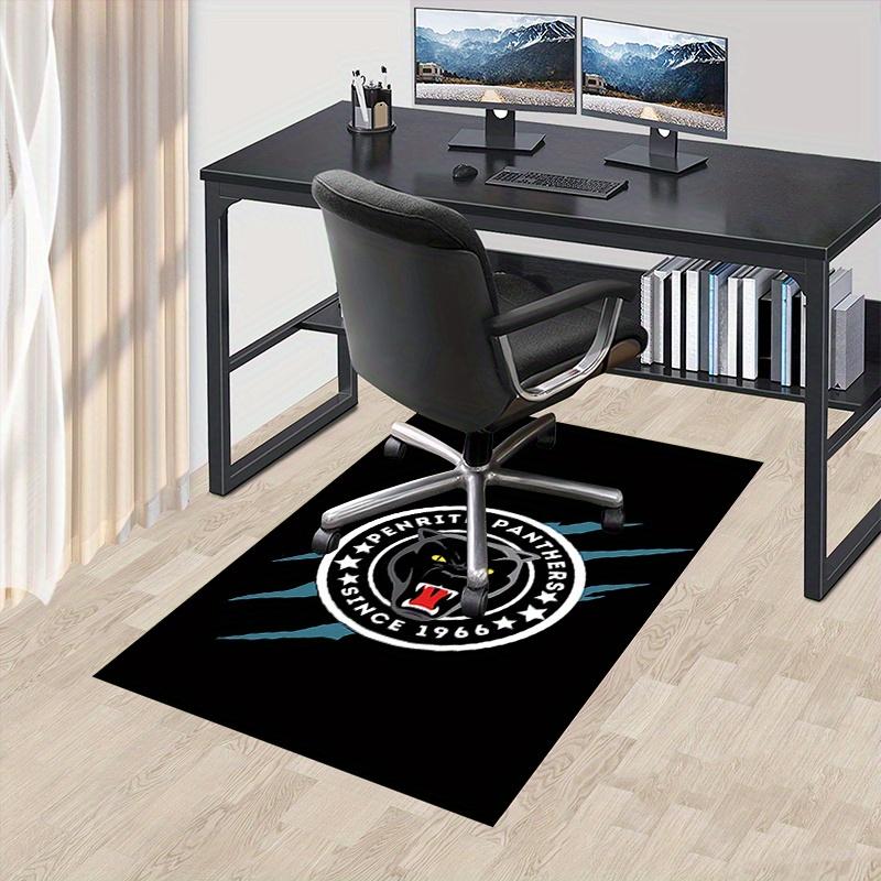 1pc Panther,Logo,Sports Office Carpet Soft Polyester Entrance Carpet Washable Non slip Machine Washa