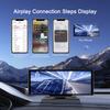 10,26" Портативная Bluetooth Автомобильная Навигация Carplay Беспроводное Авто Радио Камера AHD
