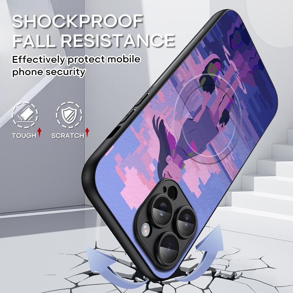 Zutomayo японский певец узор плаката Чехол для телефона Для iPhone 17 16 15 14 13 12 Plus Pro Max Высококлассный Люксовый Magsafe Овечья кожа