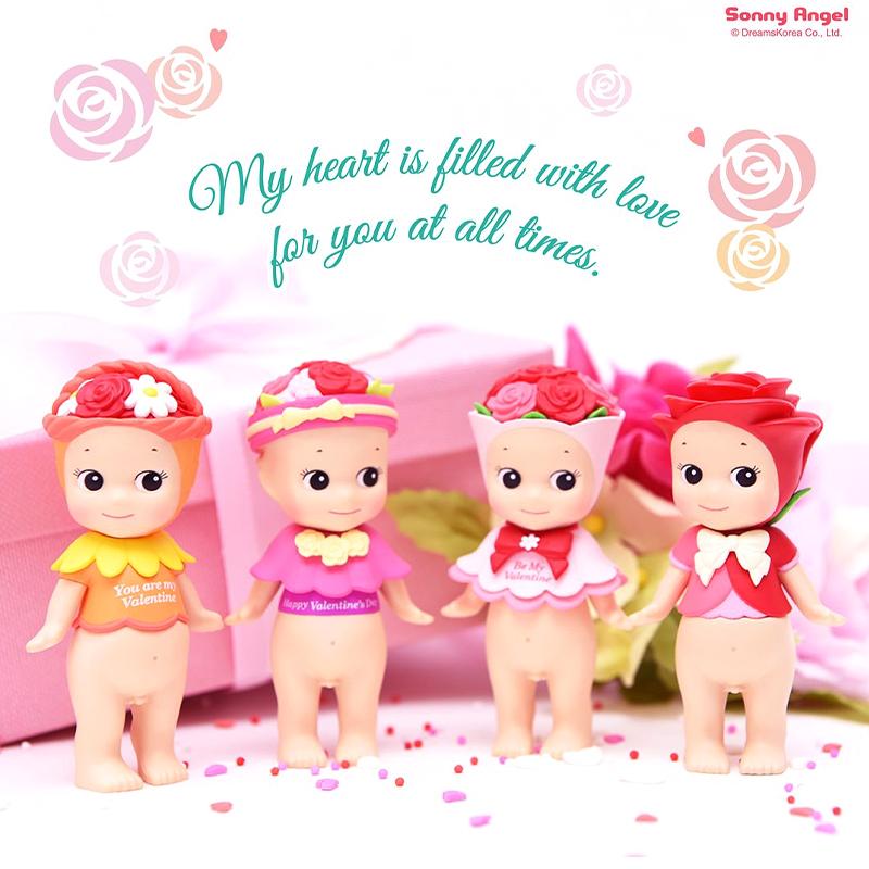 Милая кукла Kewpie Ограниченная серия ко Дню святого Валентина Фигурка Sonny Angel Животное Игрушки Лиса Собака Мышь Ограниченная 1 шт 8 см