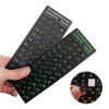 Waterproof  Laptop Frosted Notebook Keypad Keyboard Stickers Russian Letters Cover Sticker