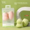 Набор супермягких водопроницаемых спонжей для макияжа Kaqi Duoduo - скошенные тыквы и капли воды (КК840)