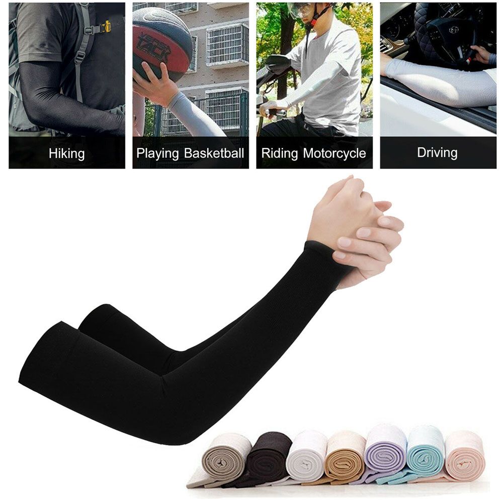 Warmer Summer Cooling Basketball Sportswear Sun Protection Arm Sleeves Arm Cover Outdoor Sport
