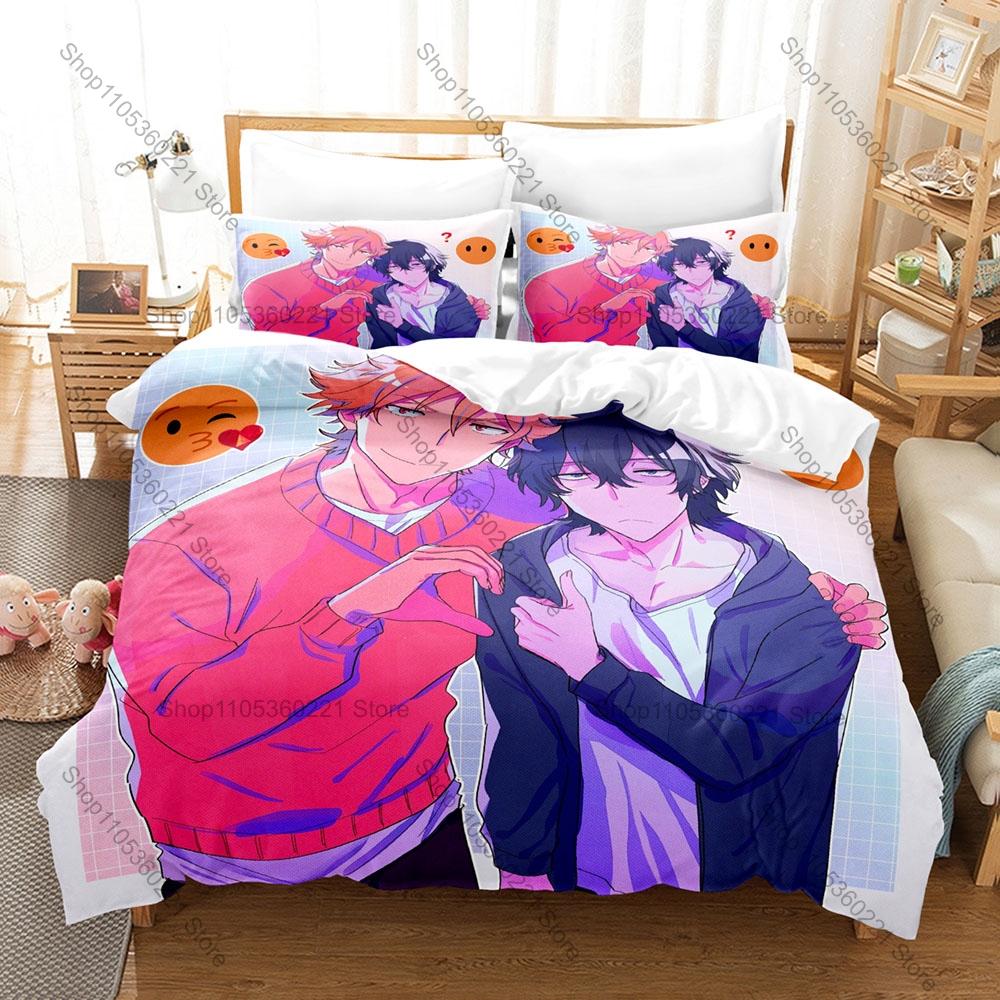 Cool Slice Of Life Anime Buddy Daddies Family Print Duvet Cover + 2 Pillowcases Soft Microfiber Teen Room Bedding Home Textile