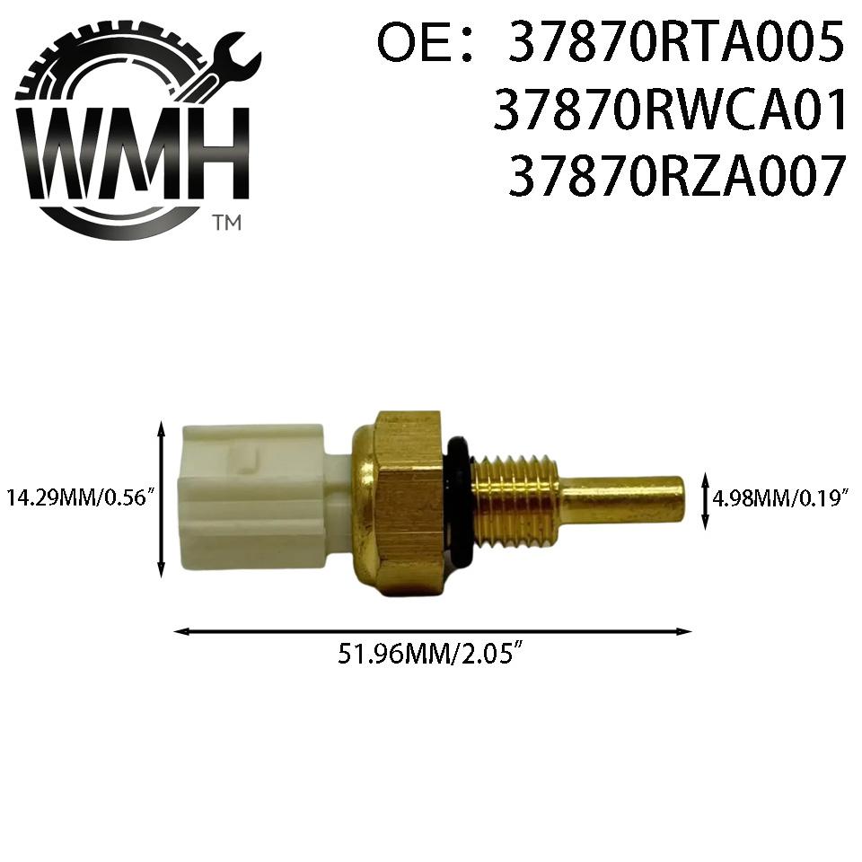 1pcs 37870RTA005 37870RWCA01 37870RZA007 Coolant Water Temperature Sensor for Honda Acura Accord Civic CRV Car Accessories