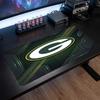 Green Bay Packers Pattern Mousepad Anti?Slip Rubber Desk Pad For Gaming Working Desktop Decoration