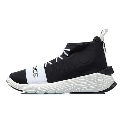 Баскетбольные кроссовки Li Ning Wade 2.3, удобные, амортизирующие, нескользящие, прочные, унисекс, среднего размера, цвет черный, белый AGBQ035-4