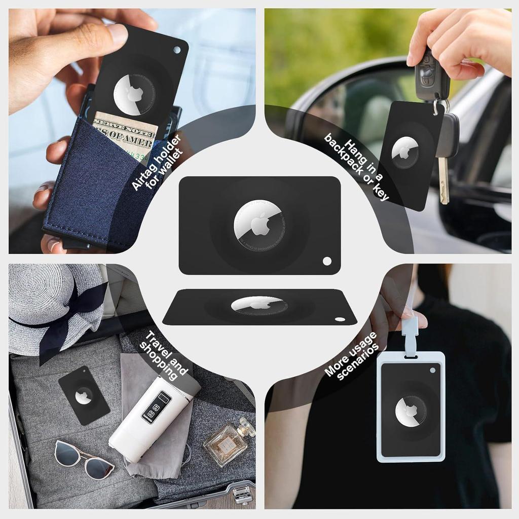 Чехол для карты Apple Airtag 2024 года: Защита трансграничного местонахождения кошелька