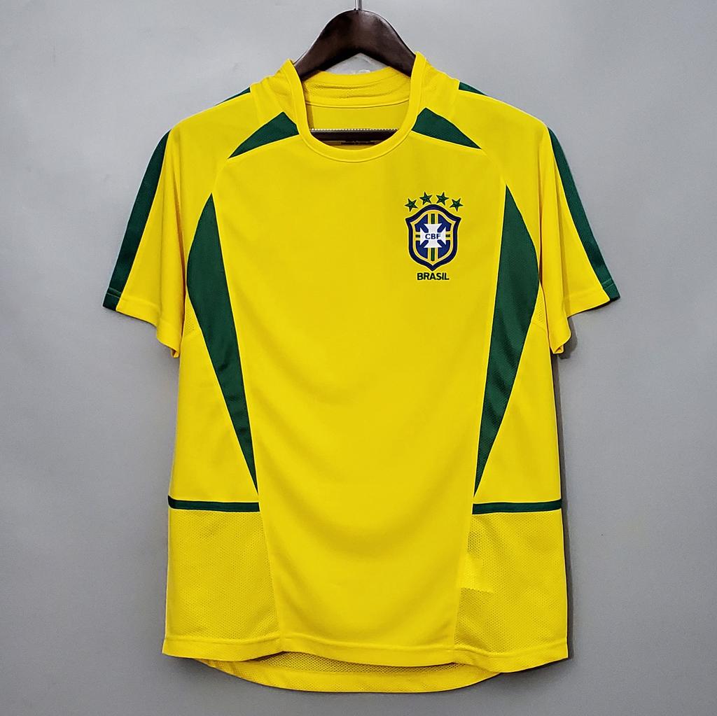 Five Star Brazil Home Away 980204 Retro Jersey National Team Fan Edition Thai Football
