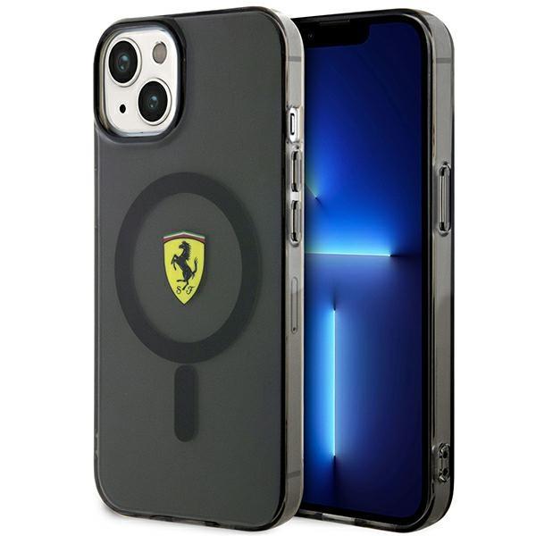 Ferrari FEHMP14SURKK iPhone 14 / 15 / 13 6.1" black/black hardcase Translucent Magsafe